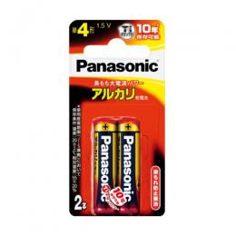 パナソニック アルカリ乾電池単4形2本パック LR03XJ/2B